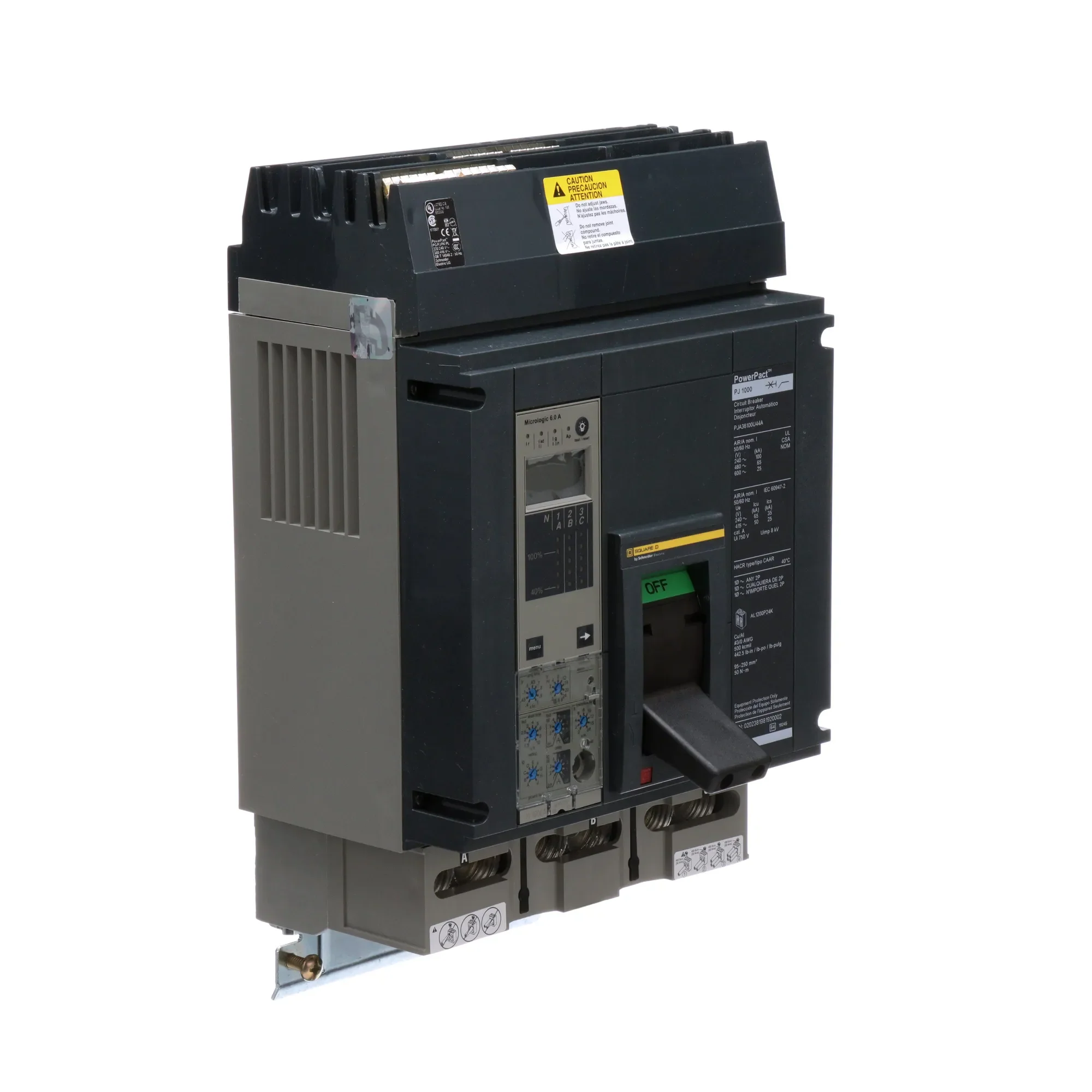 PJA36100U44A - Square D - Molded Case Circuit Breaker - Image 2