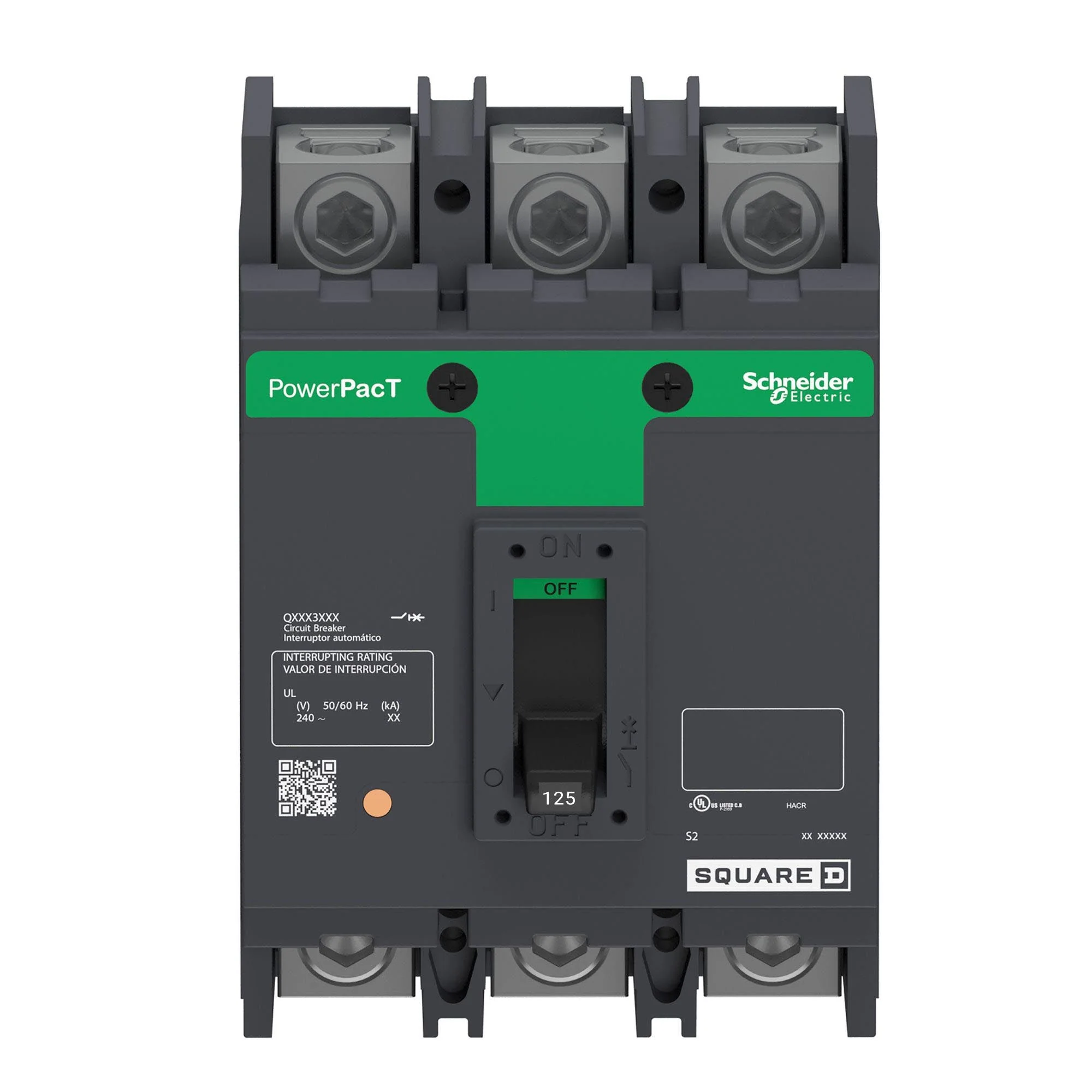 QBL32125 - Square D - Molded Case Circuit Breaker