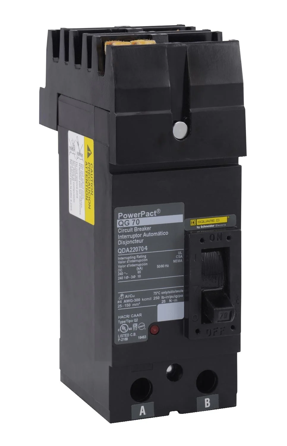 QDA220704 - Square D - Molded Case Circuit Breaker