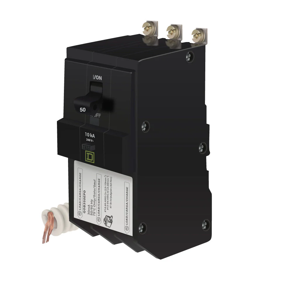 QOB350EPD - Square D
- Molded Case Circuit Breaker - Image 2