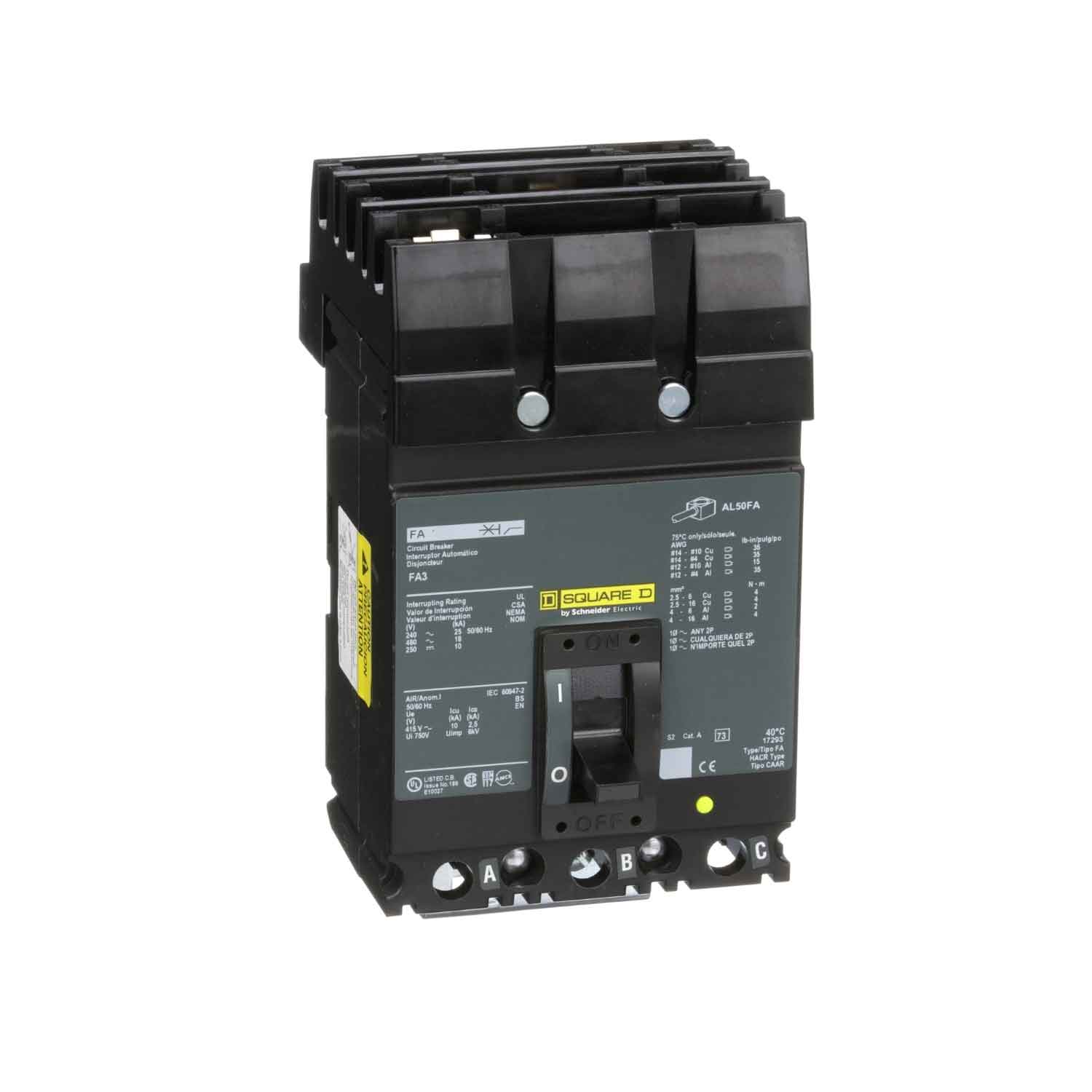 FA32035 - Square D - Molded Case Circuit Breakers