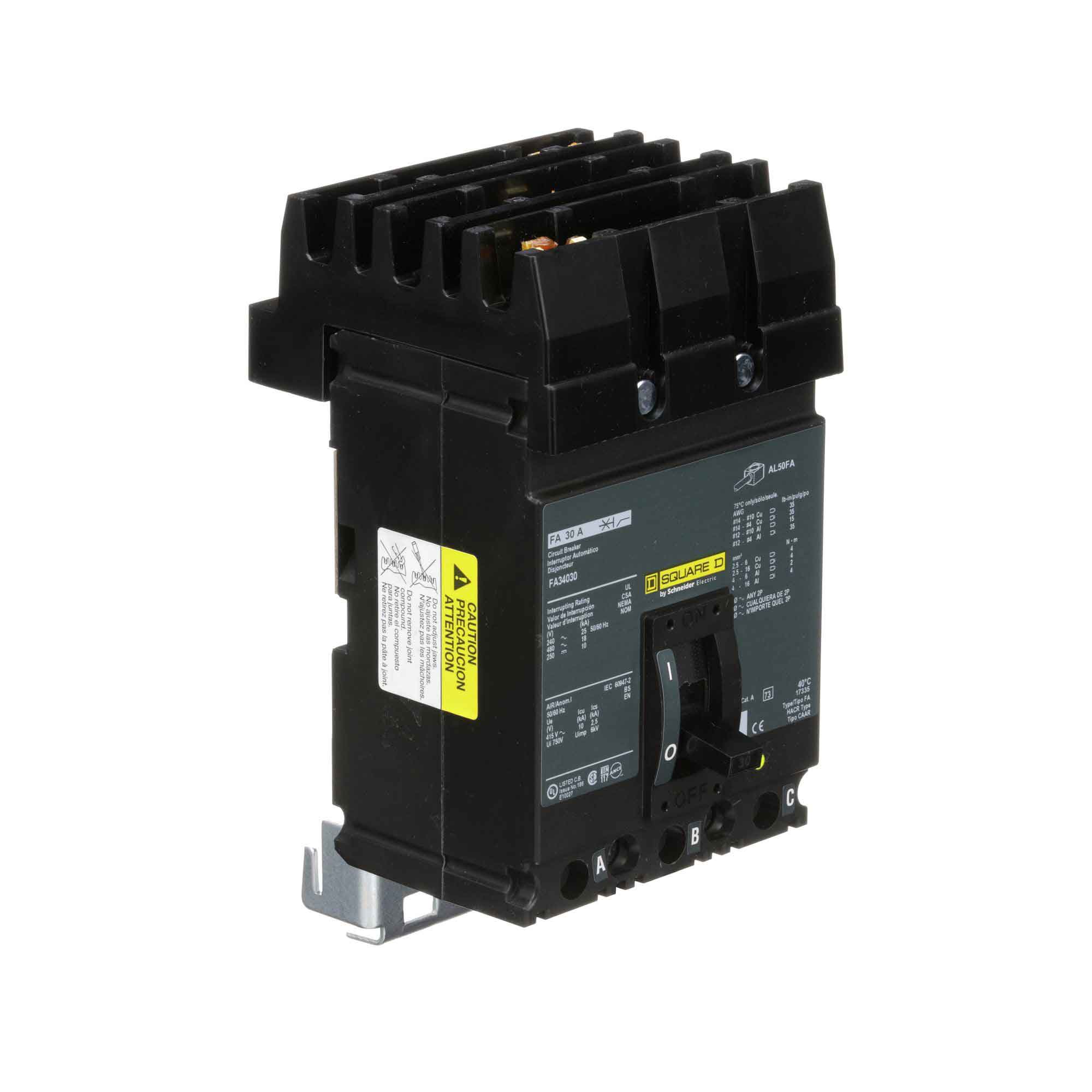FA34030 - Square D - Molded Case
Circuit Breakers - Image 2