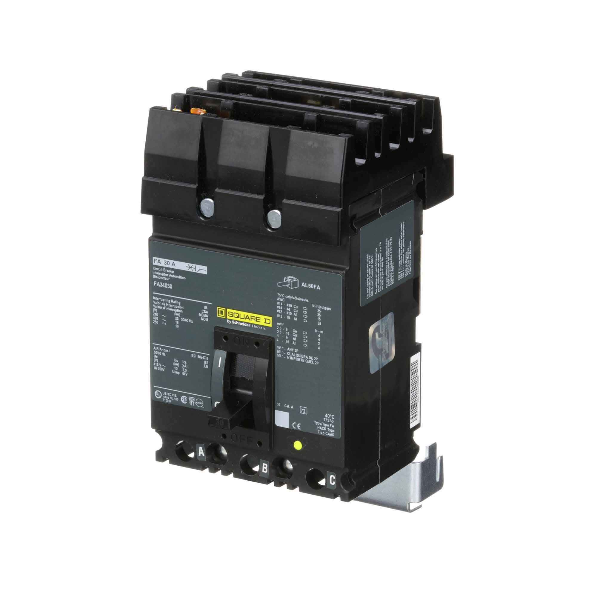 FA34030 - Square D - Molded Case
Circuit Breakers - Image 3