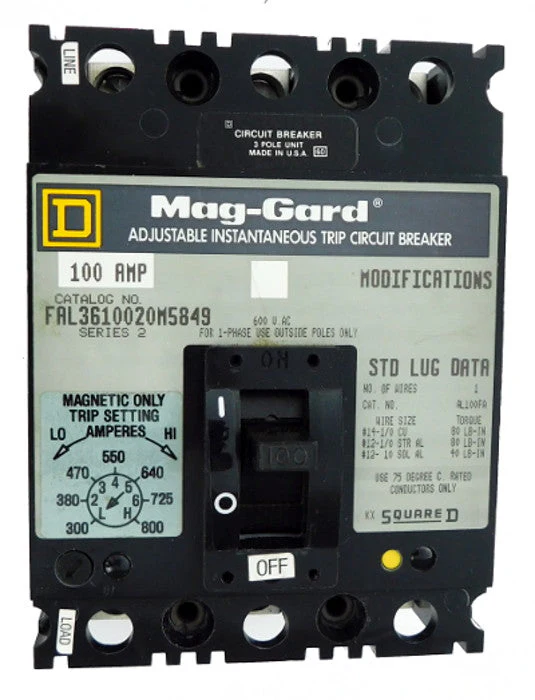 FAL3605014M - Square D - Molded Case Circuit Breakers
