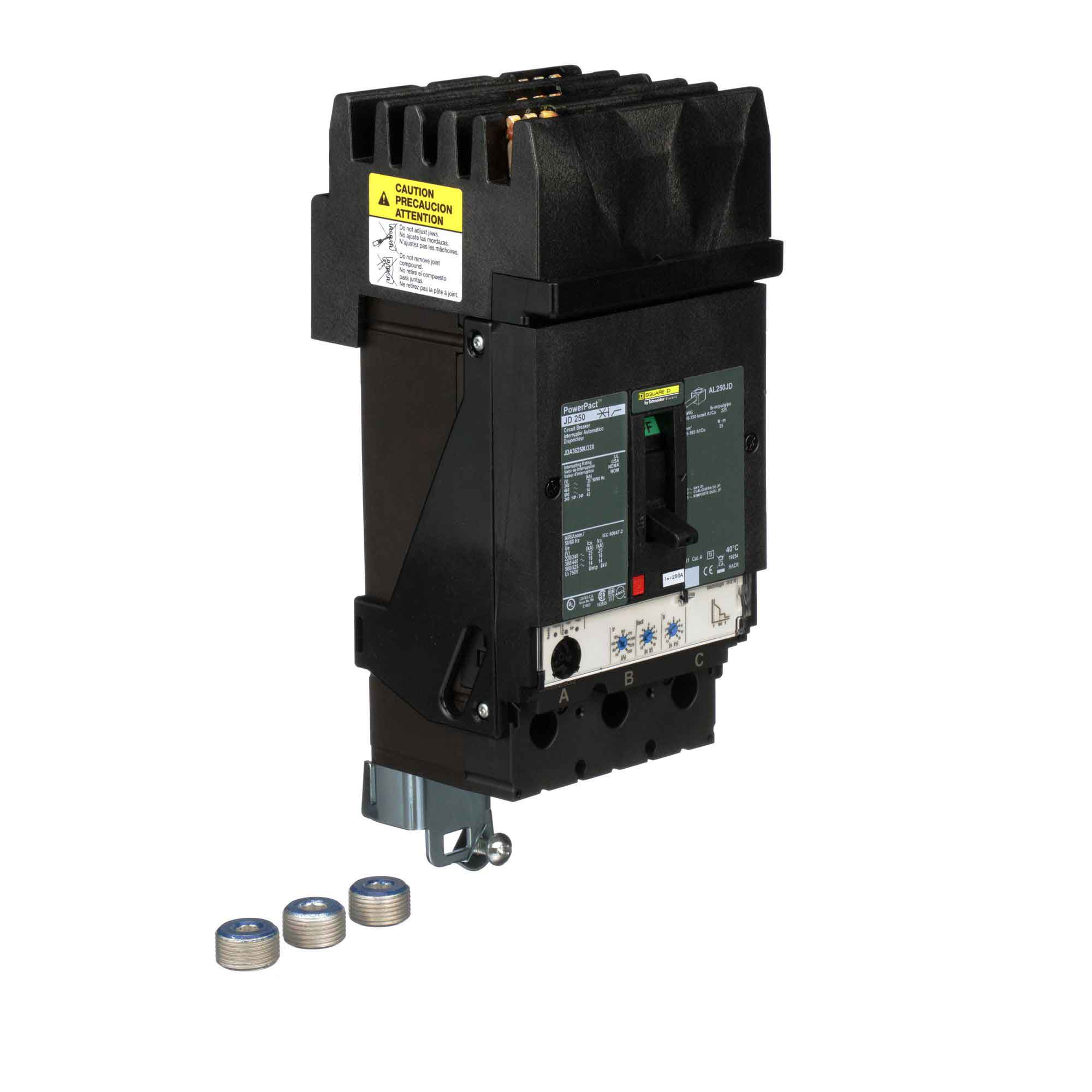 JDA36250U33X - Square D - Molded Case
Circuit Breakers - Image 2