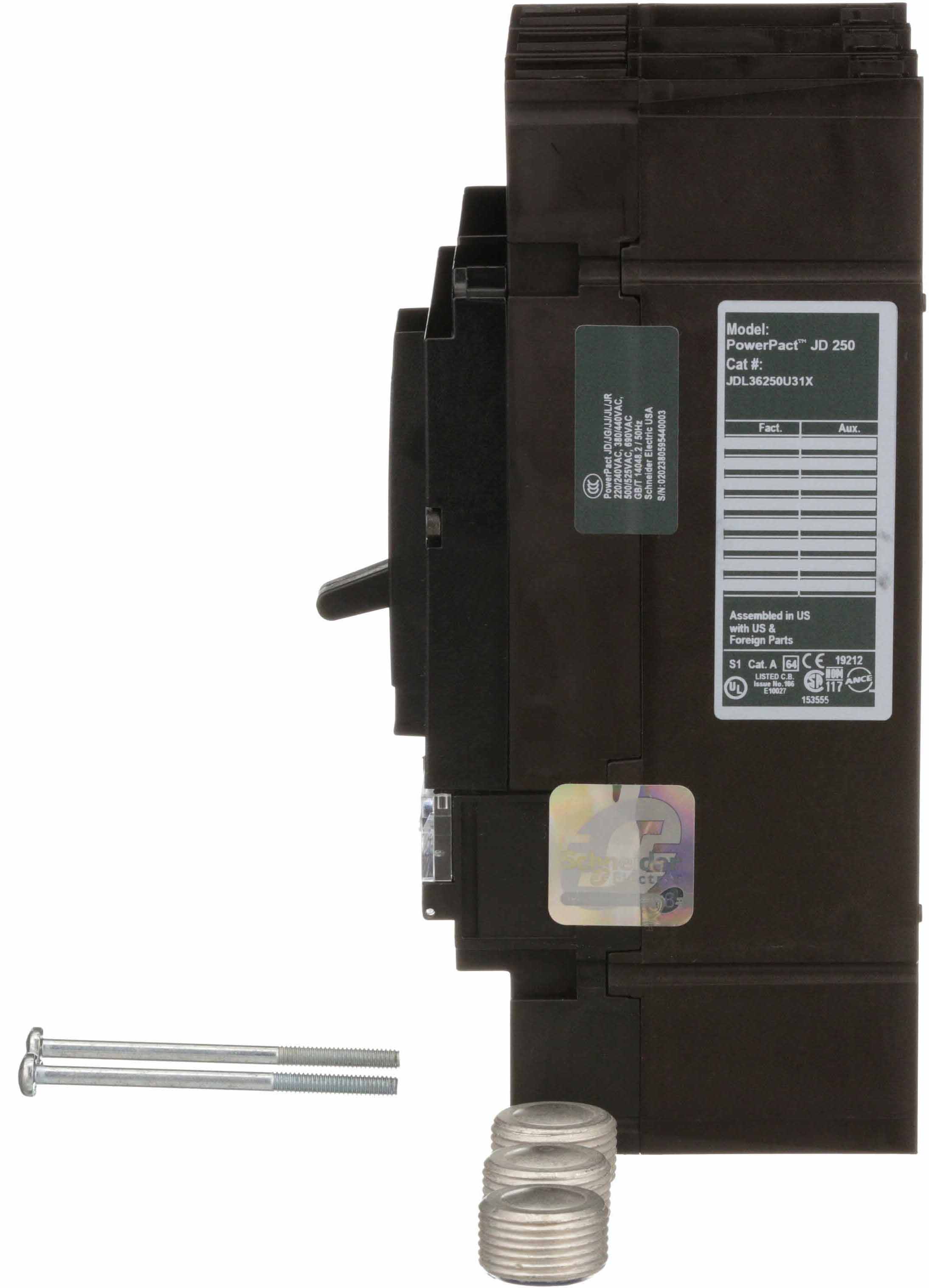JDL36250U31X - Square D - Molded Case Circuit Breakers - Image 3
