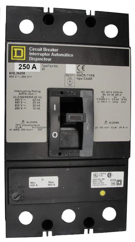 KHL36250 - Square D - Molded Case Circuit Breakers