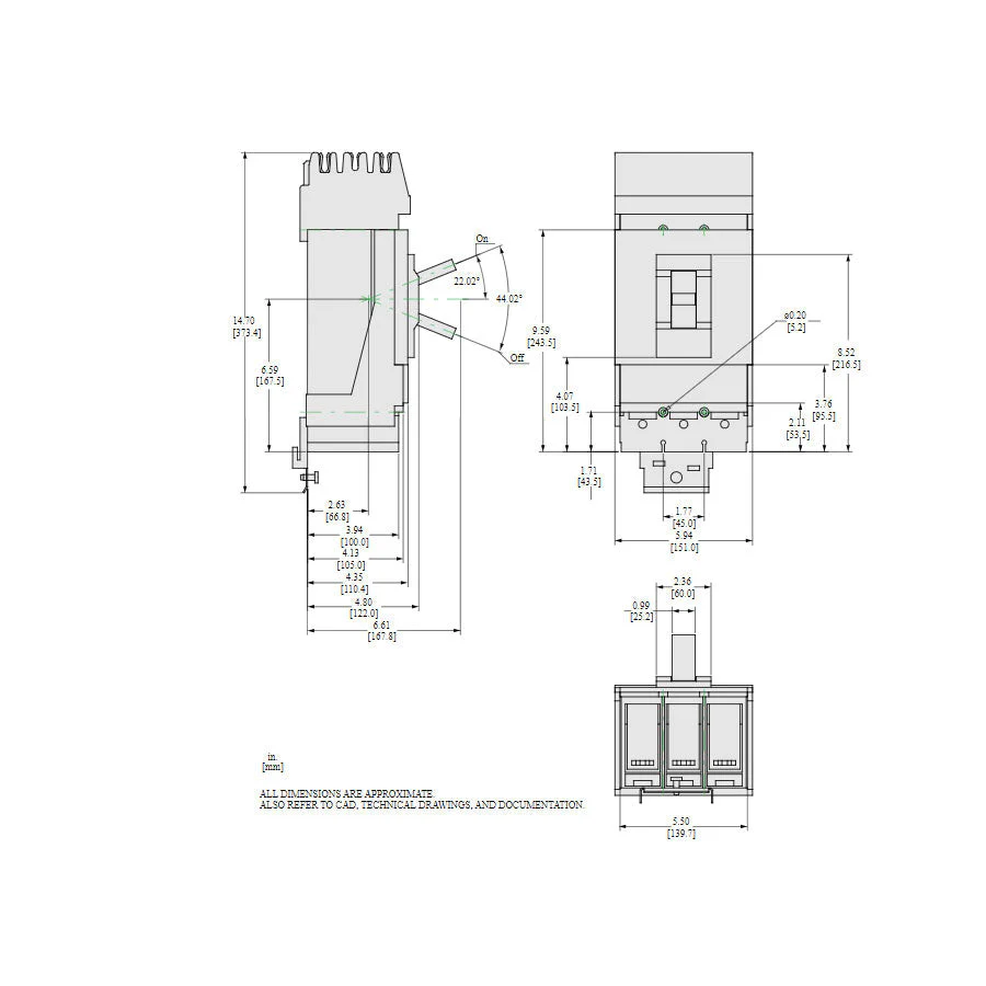 LJA36400U44X - Square D - Molded Case Circuit Breakers - Image 6