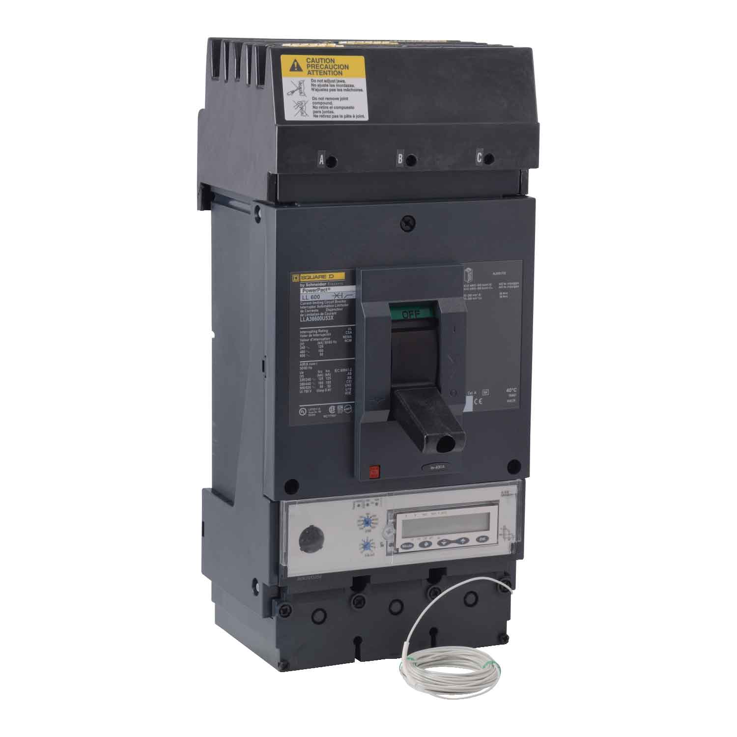 LLA36400U53X - Square D - Molded Case Circuit Breakers