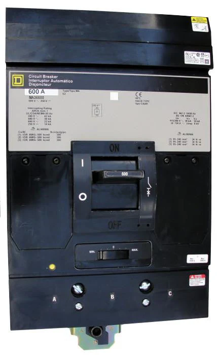 MA36600 - Square D - Molded Case Circuit Breakers