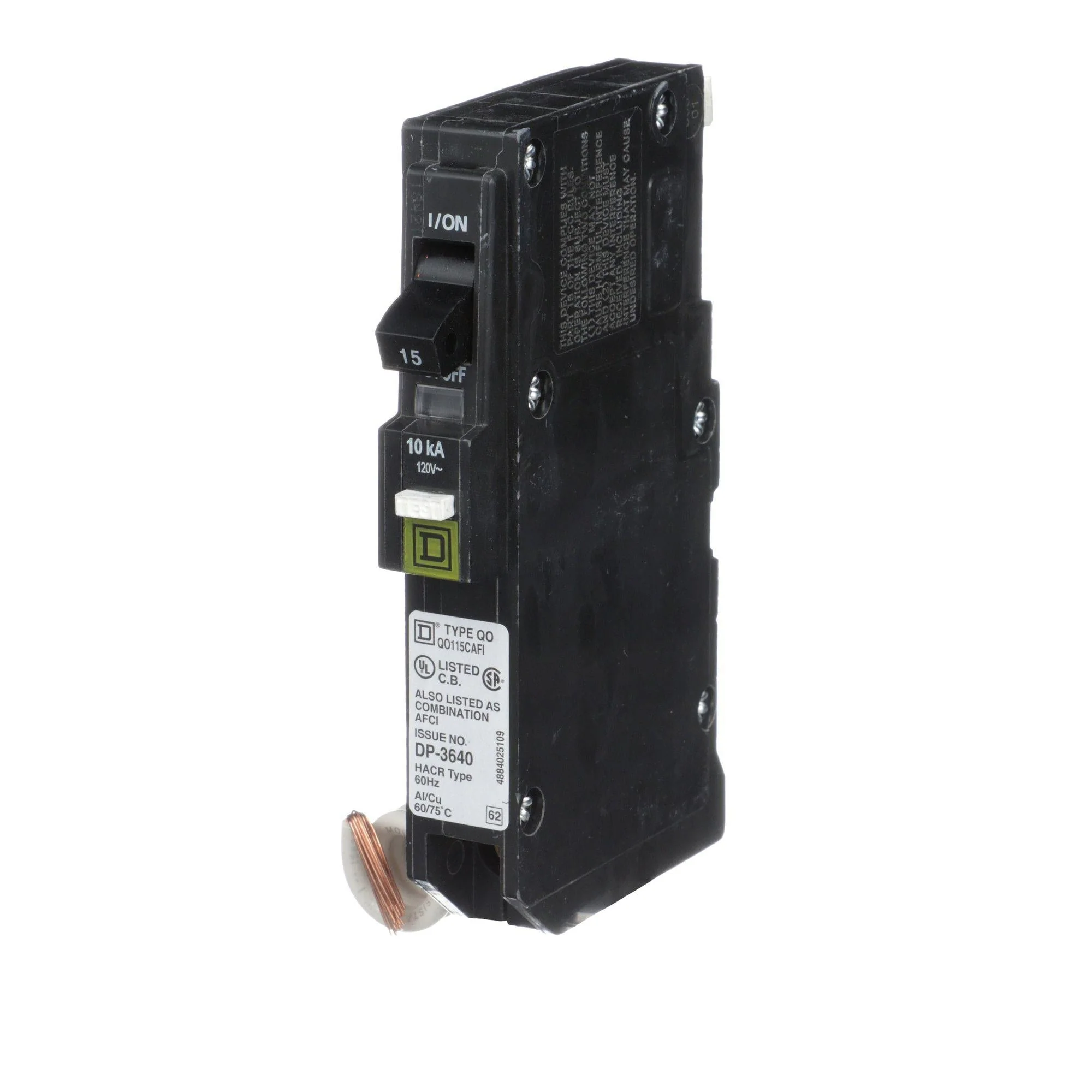 QO115CAFIC - Square D - Molded Case Circuit Breakers - Image 3