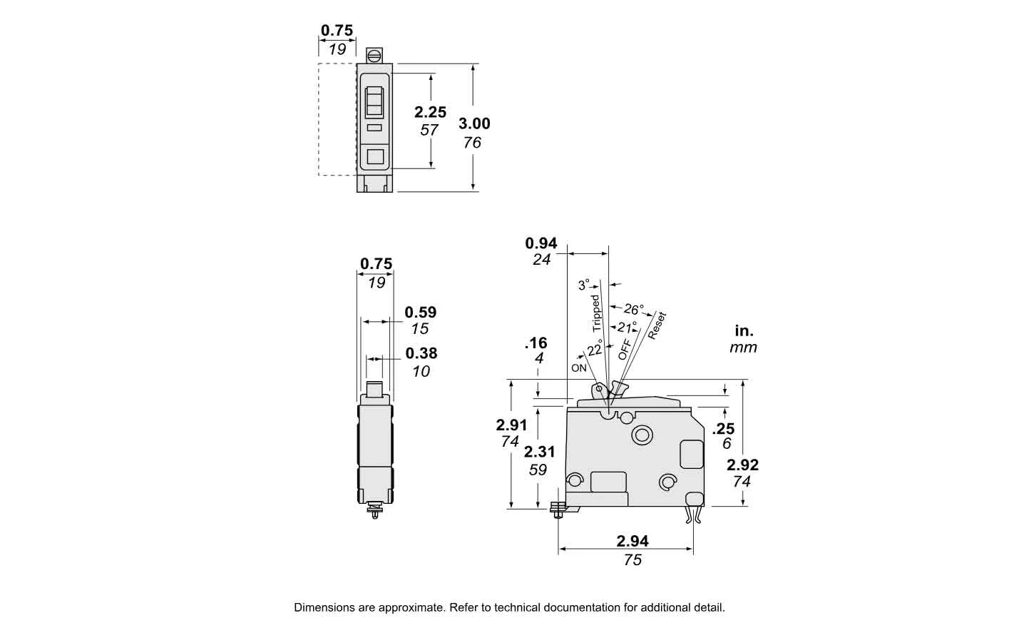 QOB120VH1021 - Square D - Molded Case Circuit Breakers - Image 5