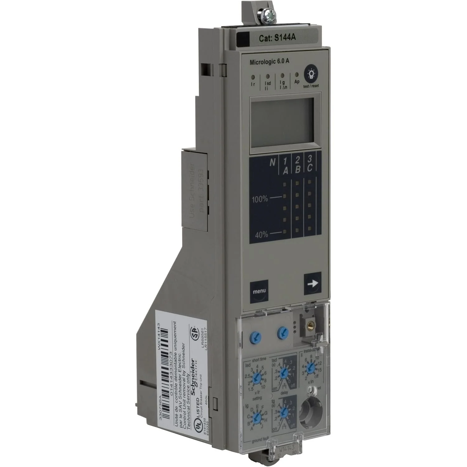 S144A - Square D - Trip Unit and Programmer