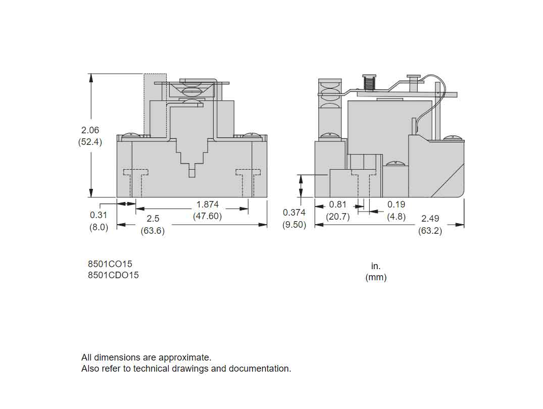 8501CO15V14 - Square D - Motor Control Part And Accessory - Image 5