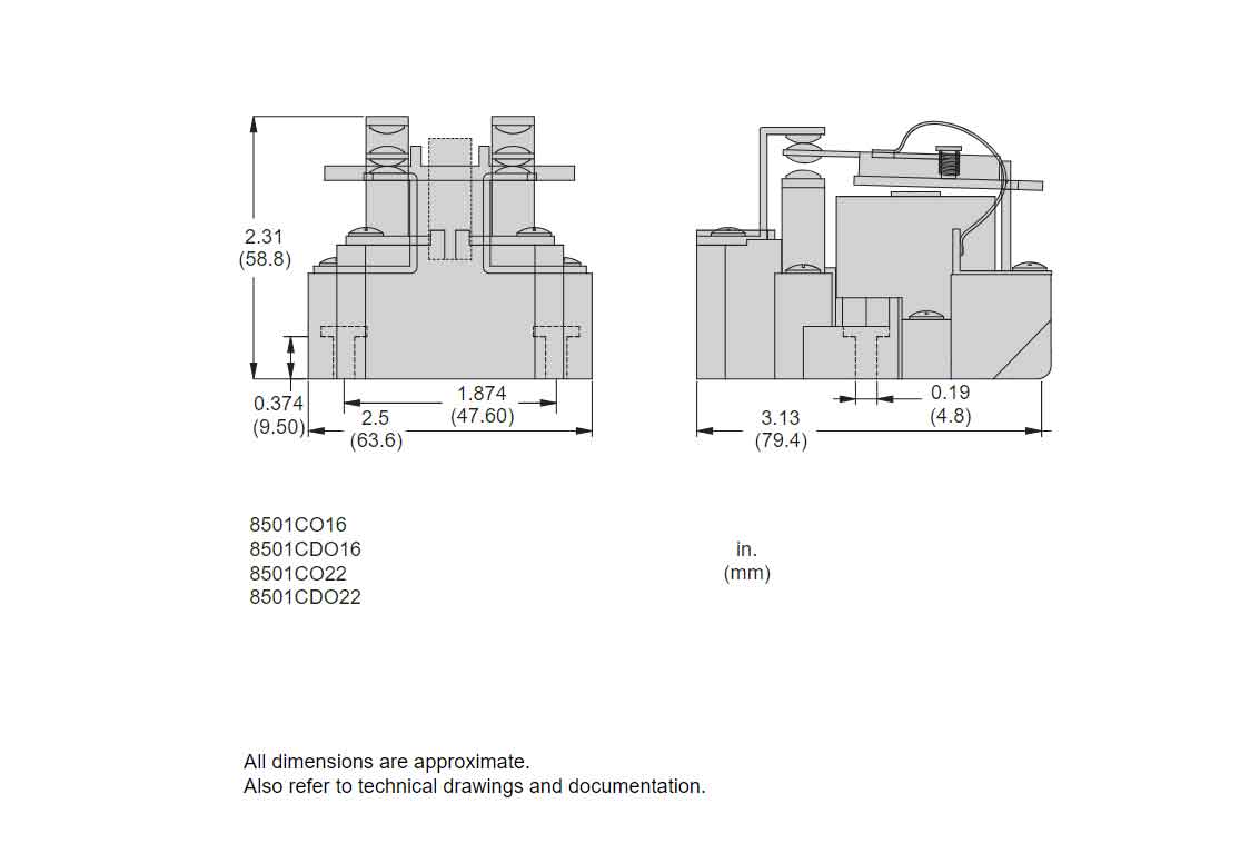 8501CO16V20 - Square D - Motor Control Part And Accessory - Image 5