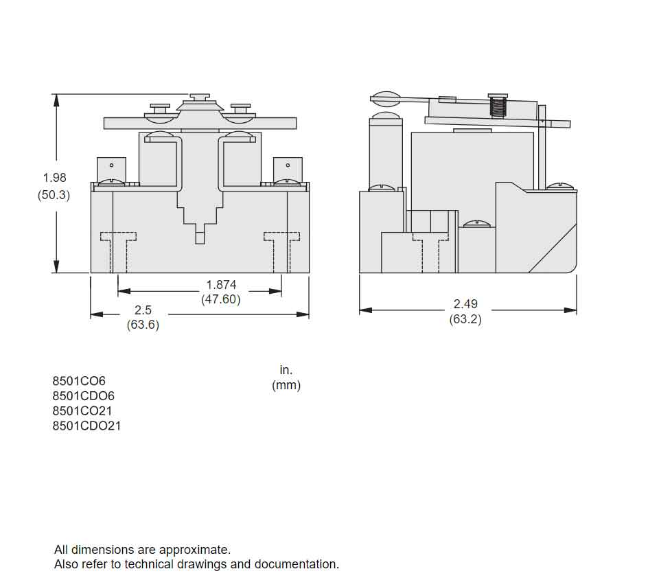 8501CO6V20 - Square D - Motor Control Part And Accessory - Image 5