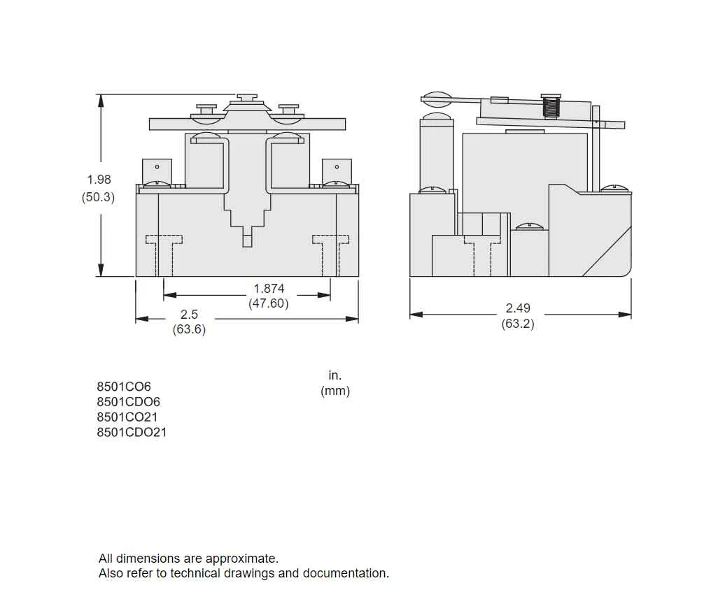 8501CO6V24 - Square D - Motor Control Part And Accessory - Image 5