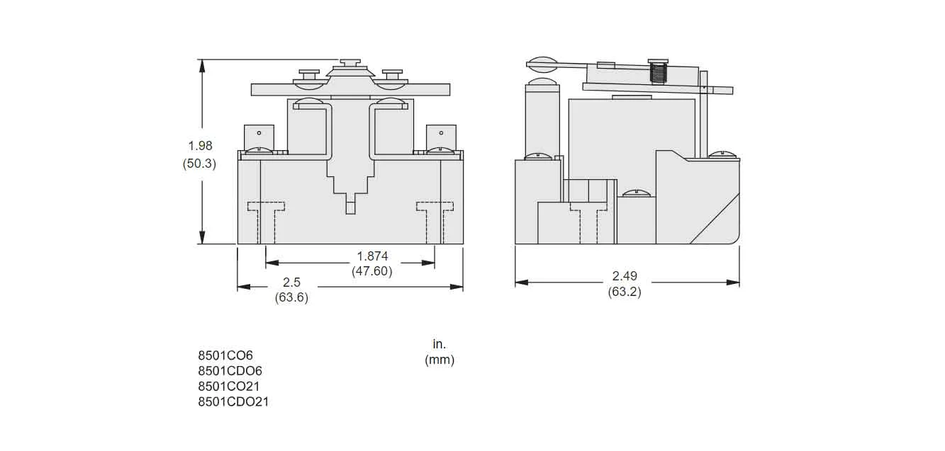 8501CO6V29 - Square D - Motor Control Part And Accessory - Image 5