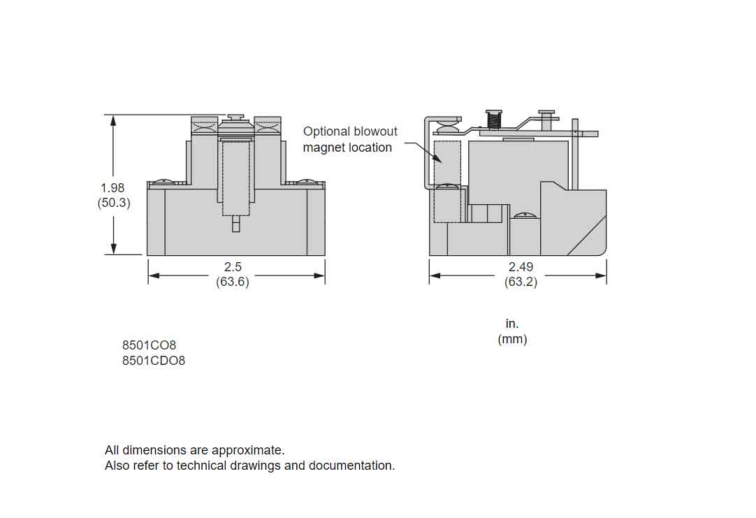 8501CO8V04 - Square D - Motor Control Part And Accessory - Image 5