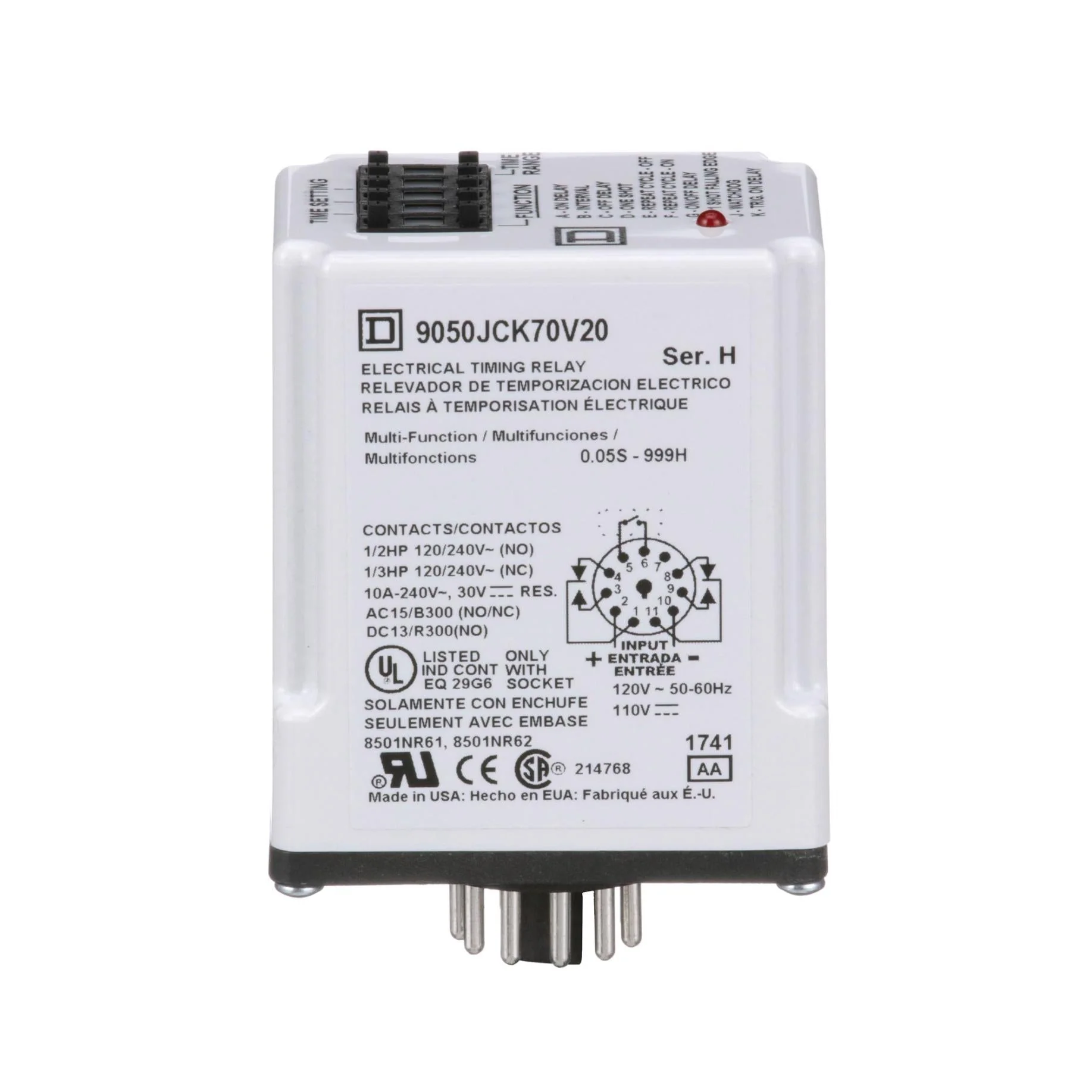 9050JCK70V20 - Square D
- Motor Control Part And Accessory