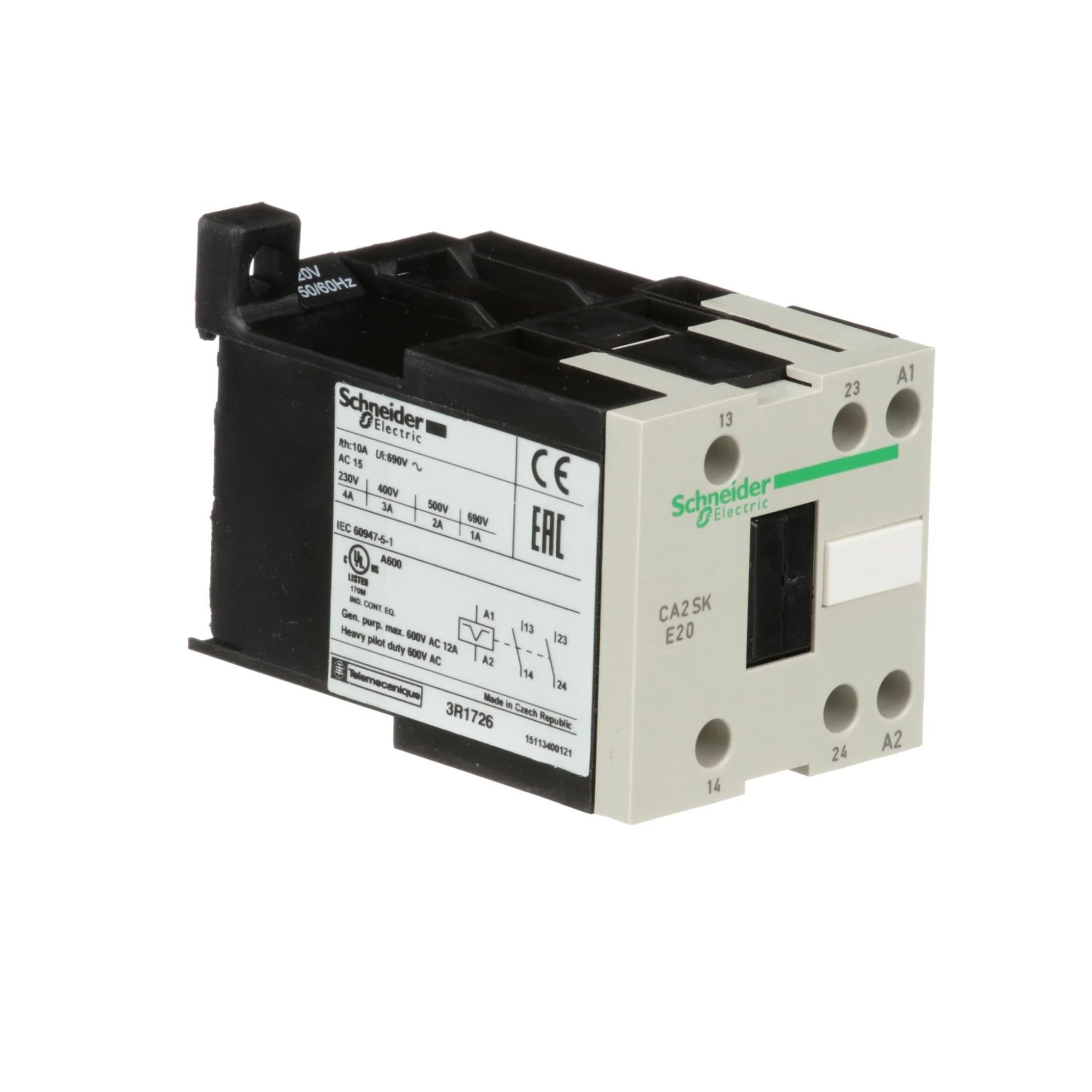CA2SKE20G7 - Square D - Motor Control Part And Accessory - Image 2
