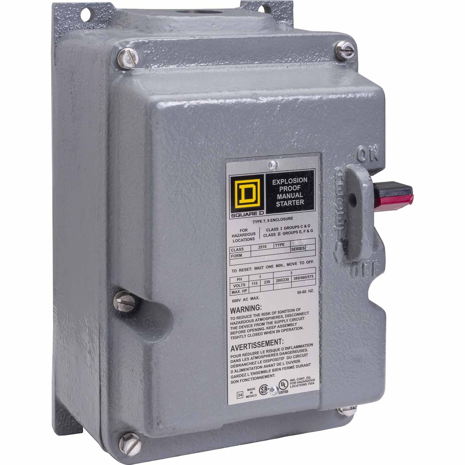 2510MBR2 - Square D - Motor Starter