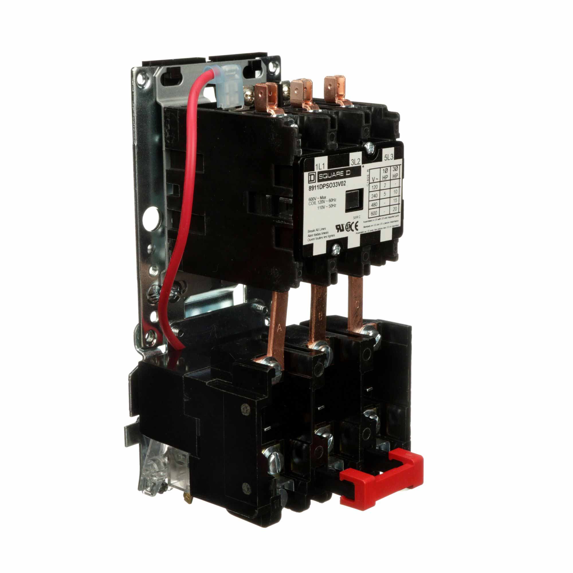 8911DPSO33V02 - Square D - Motor Starter - Image 2