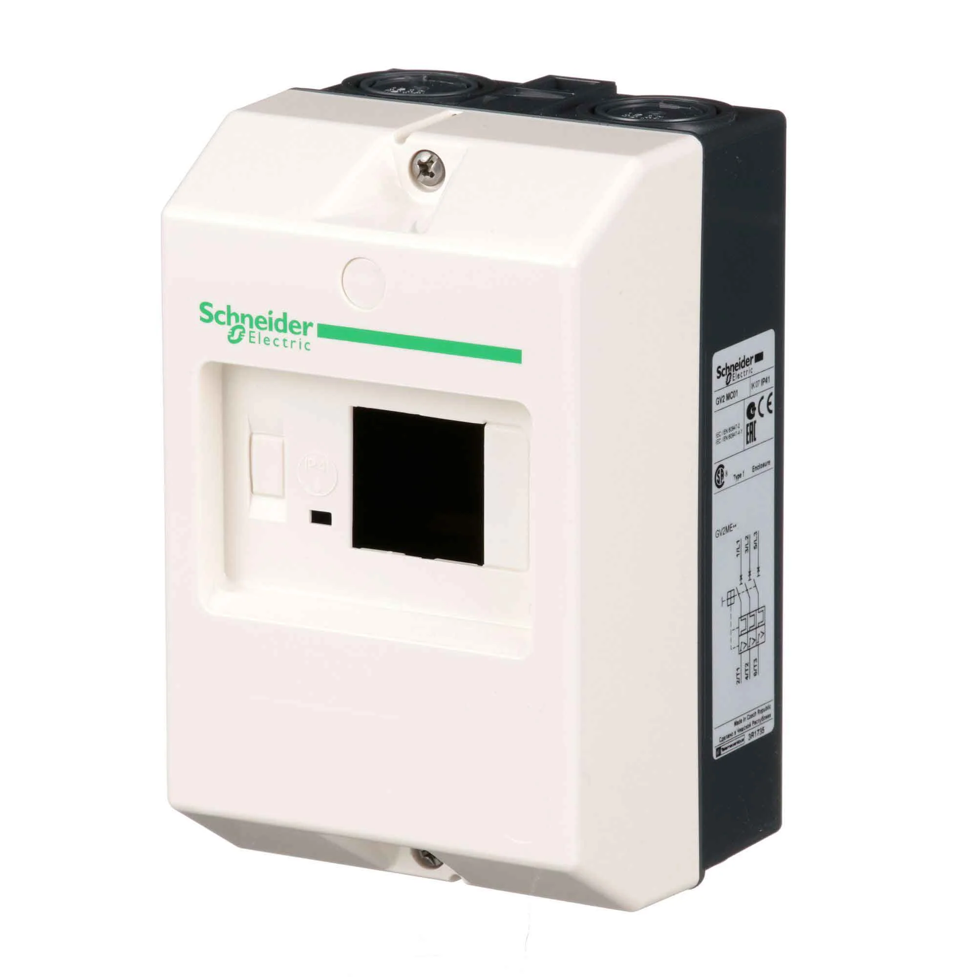 GV2MC01 - Square D - empty enclosure, for TeSys GV2ME, IP41 - Image 3