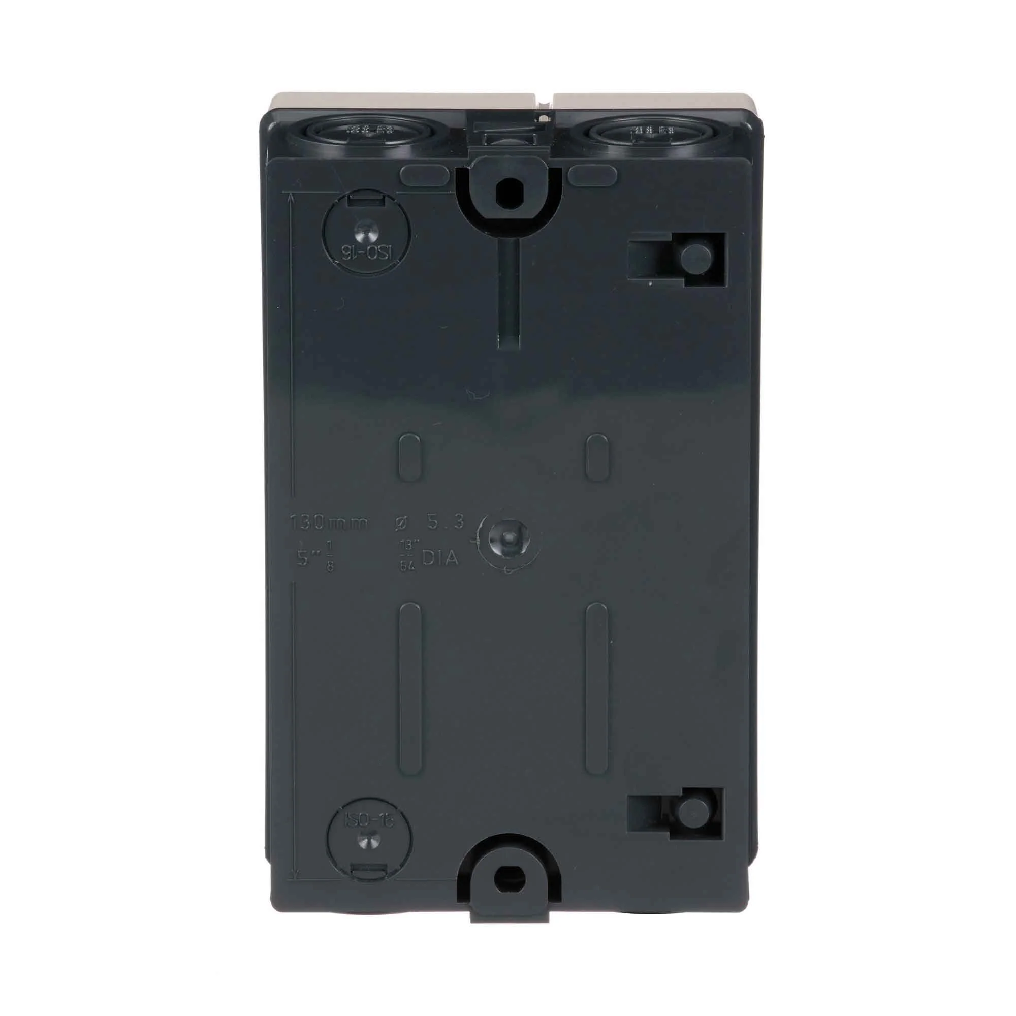 GV2MC02 - Square D - Empty enclosure, for TeSys GV2ME, IP55 - Image 4