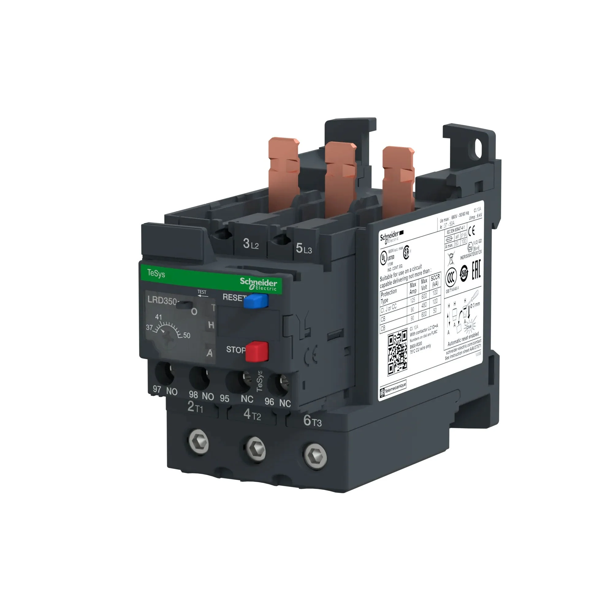 LRD350 - Square D - Overload Relay - Image 3