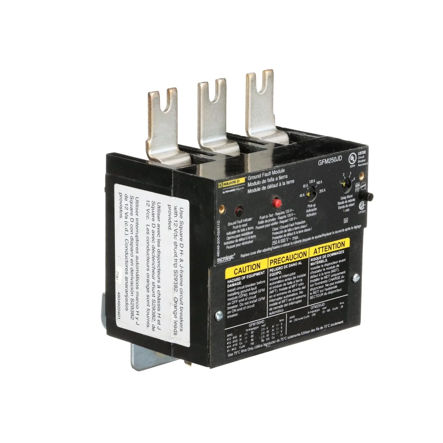 GFM250JD - Square D - Part And Accessory - Image 2