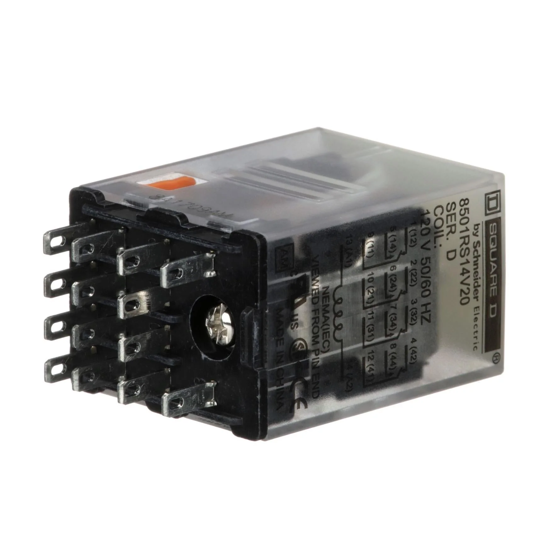 8501RS14V20 - Square D - Relay Socket - Image 2