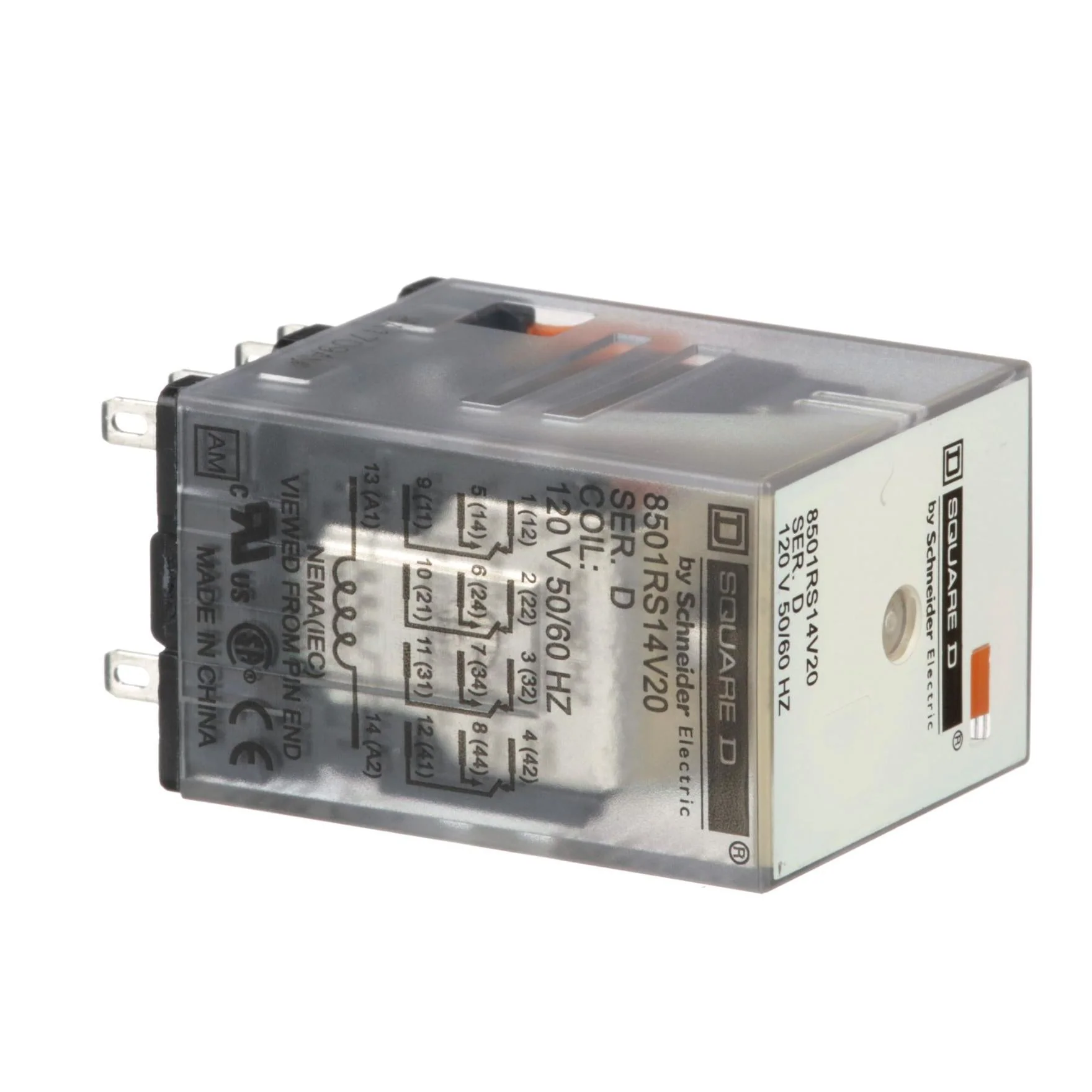 8501RS14V20 - Square D - Relay Socket - Image 3