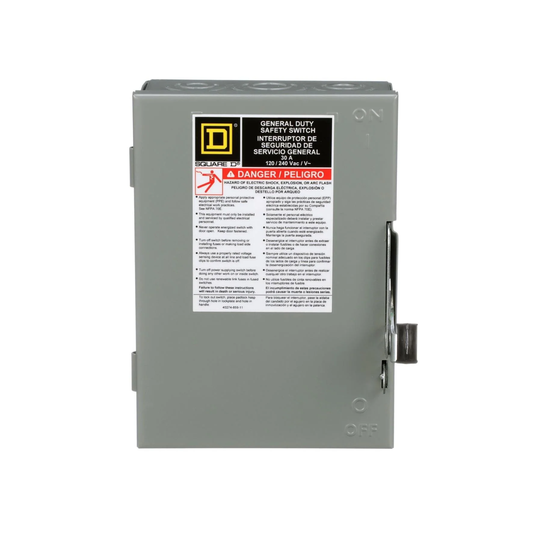 D211N - Square D - Safety Interlock Switch