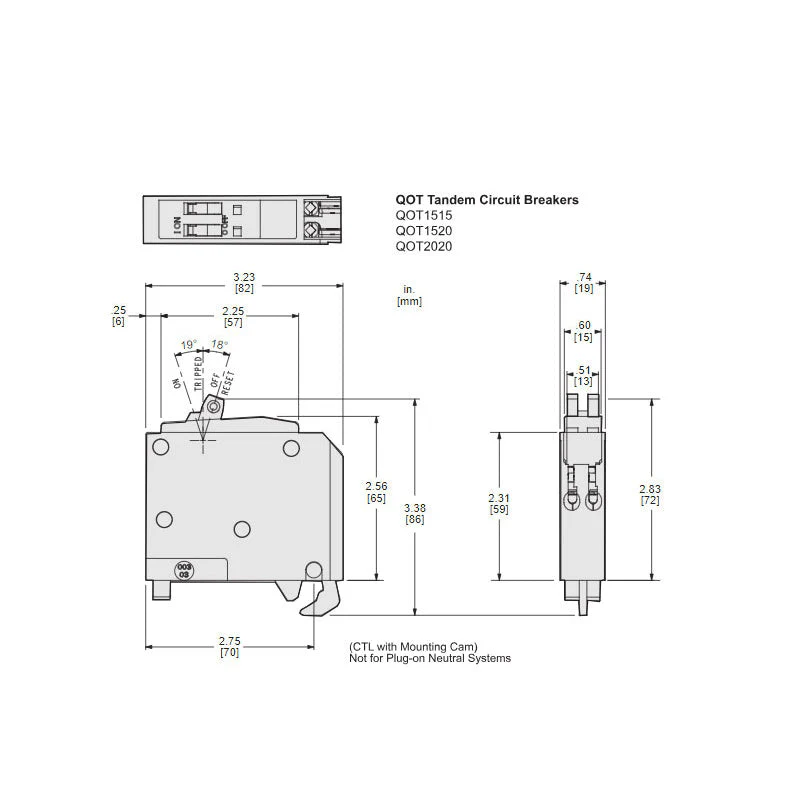 QOT2020 - Square D - Tandem Circuit Breaker - Image 5