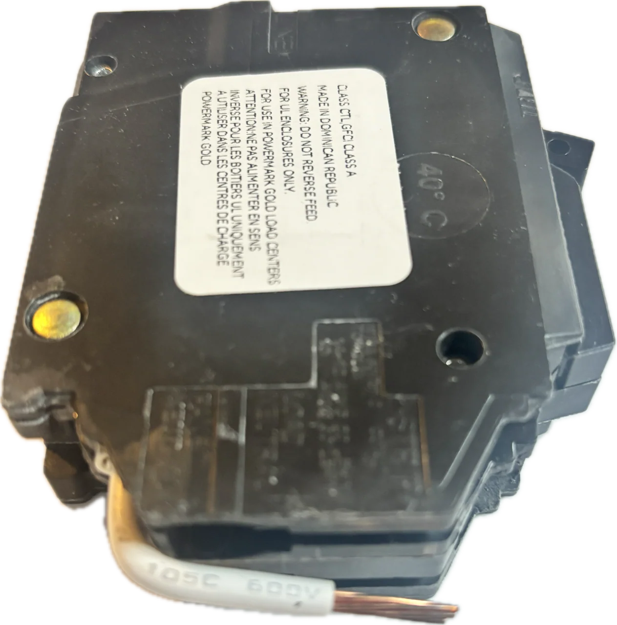 THQL1120DFS - GE - 20 Amp Dual Function Circuit Breaker - Image 4