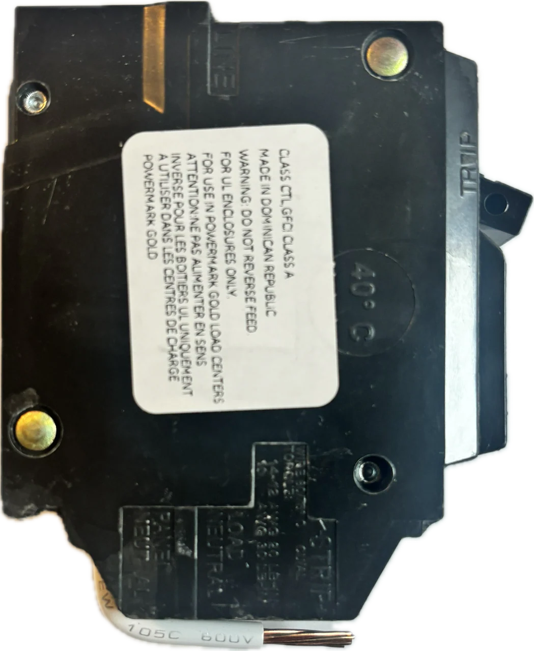 THQL1120DFS - GE - 20 Amp Dual Function Circuit Breaker - Image 5